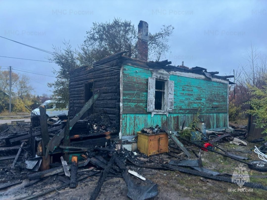 Огнеборцы г. Свободного ликвидировали пожар в жилом доме